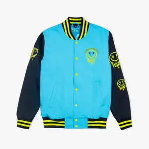 Retro Graffiti Bomber Youth Jacket