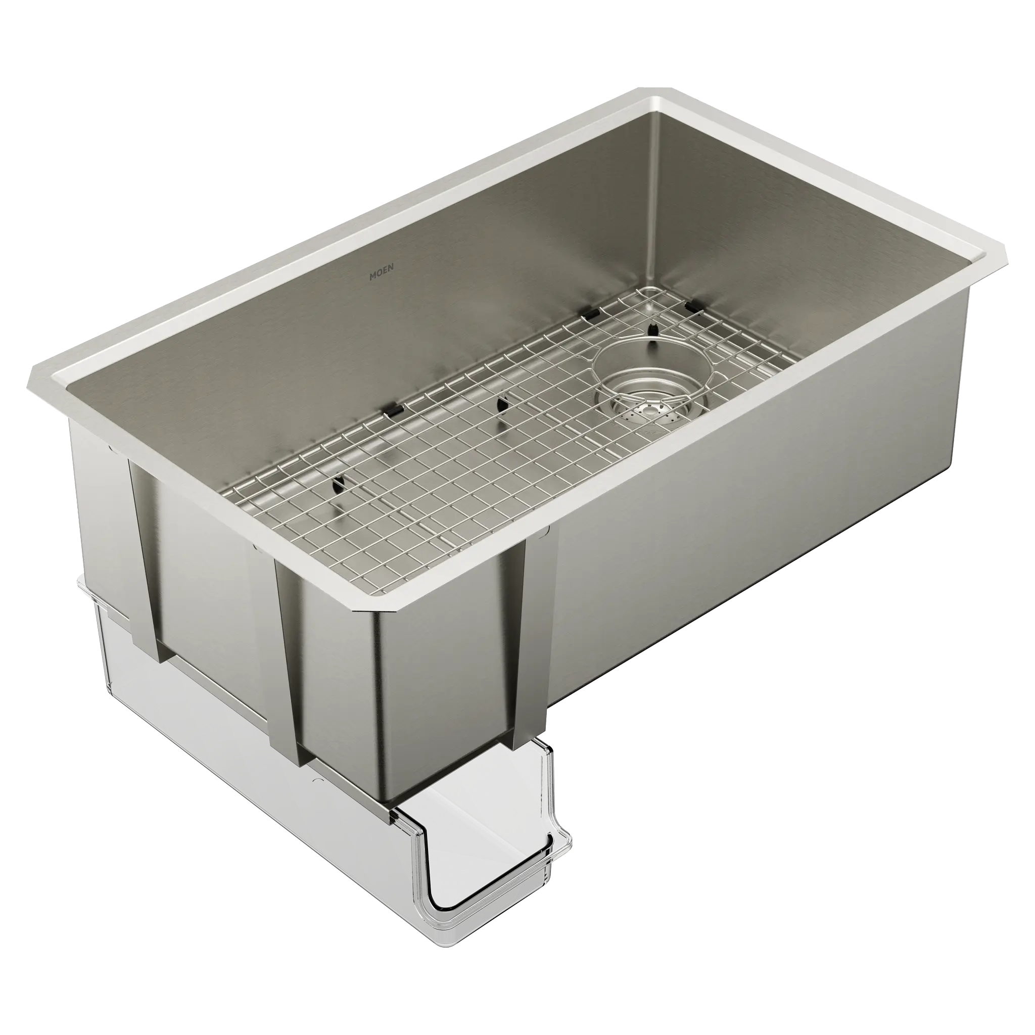 Luxe Chef™ 33” Workstation System Stainless Steel Undermount Single Bowl Sink