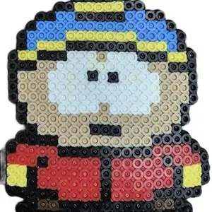 OddOasis Handmade Kandi Necklace with Perler Bead Character - Custom Orders Welcome️!
