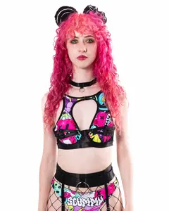 The Good Trip Cutout Bra Top