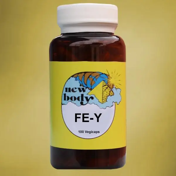 New Body FE-Y Forever Young Dietary Supplement - 100 Natural Vegetarian Vegicaps, Traditional Korean Ginseng & Herbal Blend for Wellness Vitality, Healthcare, Clean, Sugar Free, Gluten Free