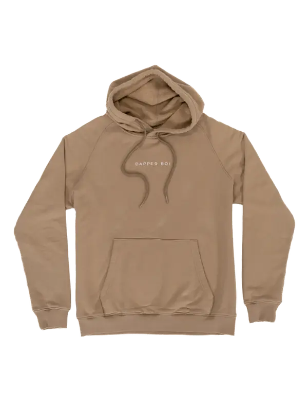 Tan Pullover Hoodie