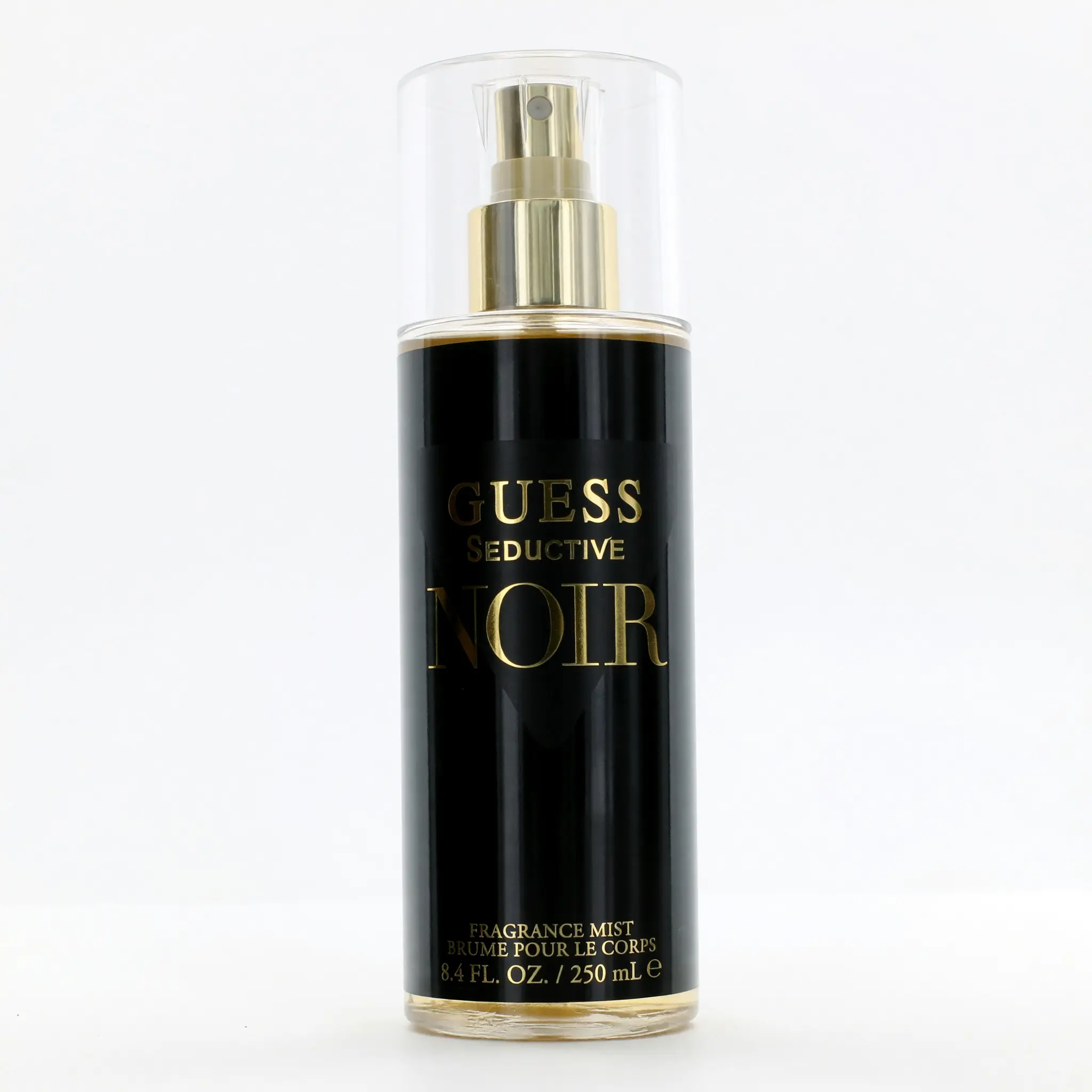 GUESS Seductive Noir Fragrance for Women, Oriental Floral Body Mist with Vanilla & Jasmine, 8.4 fl oz Mist Spray Bottle