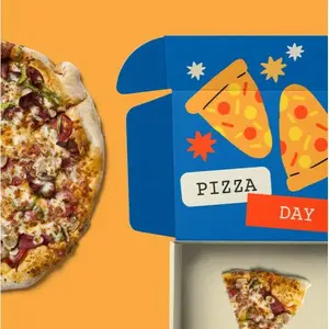 Custom Pizza Boxes / Inside printing