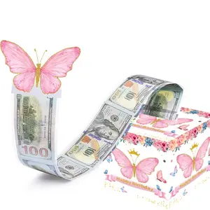 Butterfly Card Box for Post Office, Reception Paper Box, Butterfly Theme Birthday Party Decor, Baby Dedication Anniversary, Elegant Gift Box