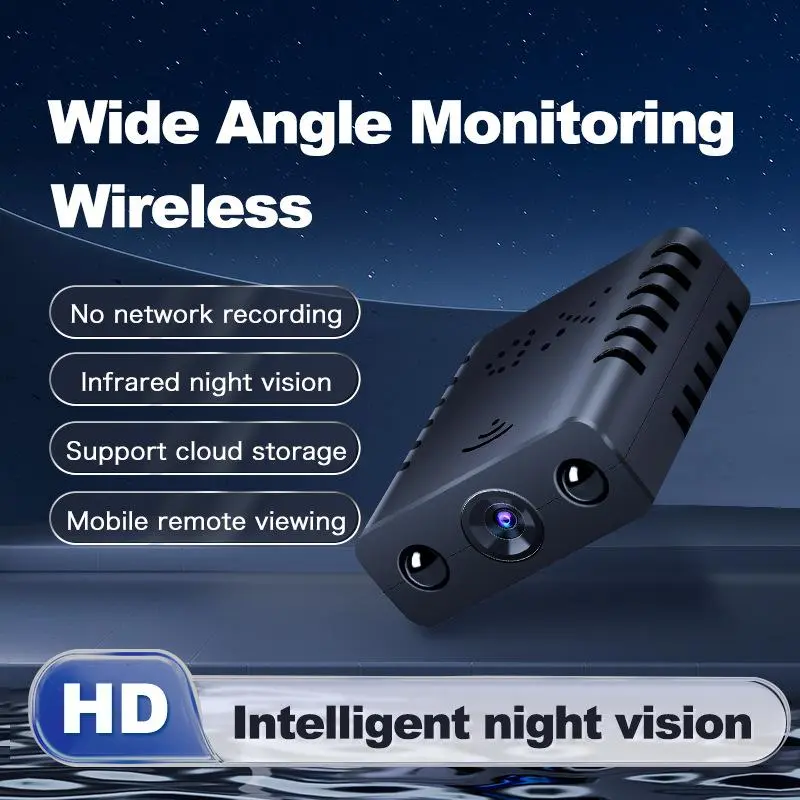 full hd security camer HD Mini WiFi Security Camera, Wireless Small Surveillance Cam with Infrared Night Vision, TF Card & Cloud Storage, Remote Phone View for Home Monitoring auto night vision mini security camera mini wireless security camera