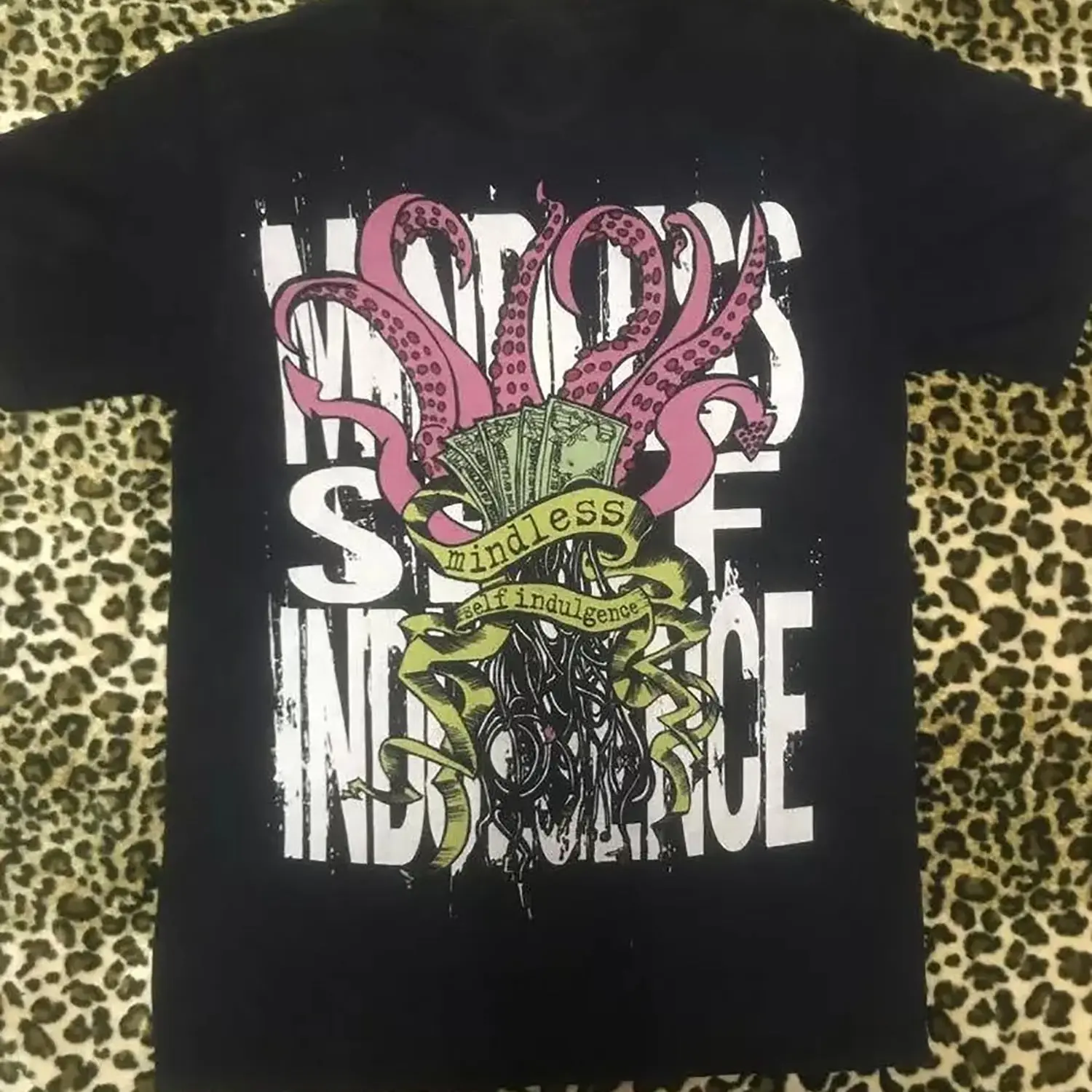 Vtg Mindless Self Indulgence Band Cotton Black S-5XL Unisex Shirt