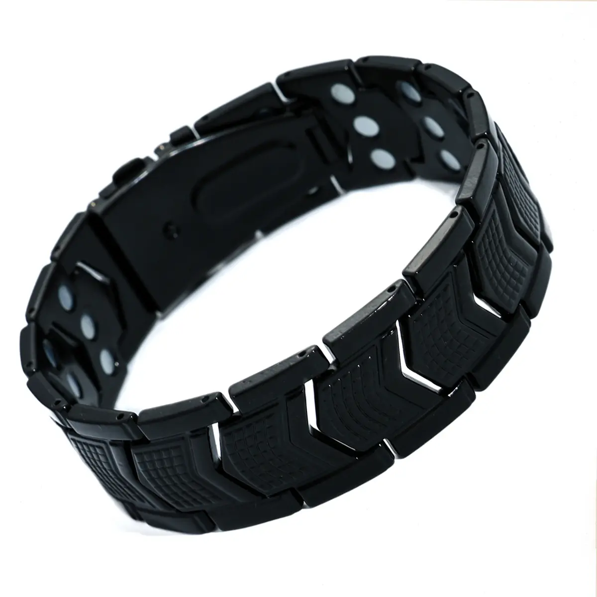Copper Bracelet for Men 3X Strength, Copper Jewelry with Powerful 3800 Gauss Magnets, Premium Fold-Over Clasp, Jewelry Gifts for Men Wearable magnetic field therapy jewelry