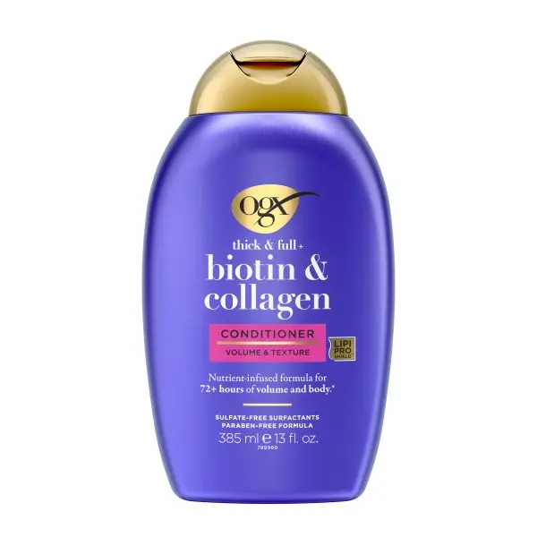 OGX Thick & Full + Biotin & Collagen Conditioner 13 fl oz OGX Thick & Full + Biotin & Collagen Conditioner 13 fl oz