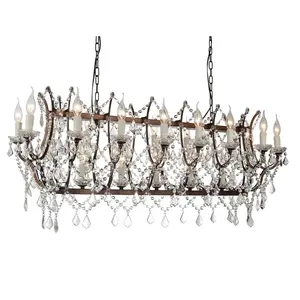 CWI Lighting Phraya 24 Light 17 inch Light Brown Up Chandelier Ceiling Light 9910P58-24-199