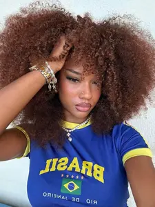 16 Inch Short Afro Kinky Curly Coily Hair Wigs for Women, Fluffy Glueless Wigs With Bangs, Summer Glueless Synthetic Full Machine Wigs Black To School, Fall Outfits, Weddings Daily Wear Disco Parties Adjustable Straps