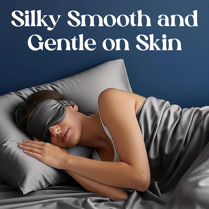 Ultra Deep Pocket Fitted Sheet Set 4PCS, Breathable Cool Ice Silk Bed Sheet Set, Luxury Hotel Style Bedding, Super Soft Wrinkle-Free & Skin-Friendly Bed Linen, Perfectly Fits Ultra Thick Mattresses, All-Season Comfort Premium Bedding Set