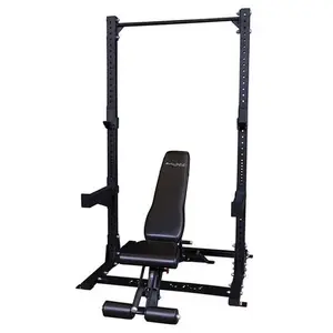 Body-Solid Pro ClubLine Half Rack with Adjustable Bench me rach
