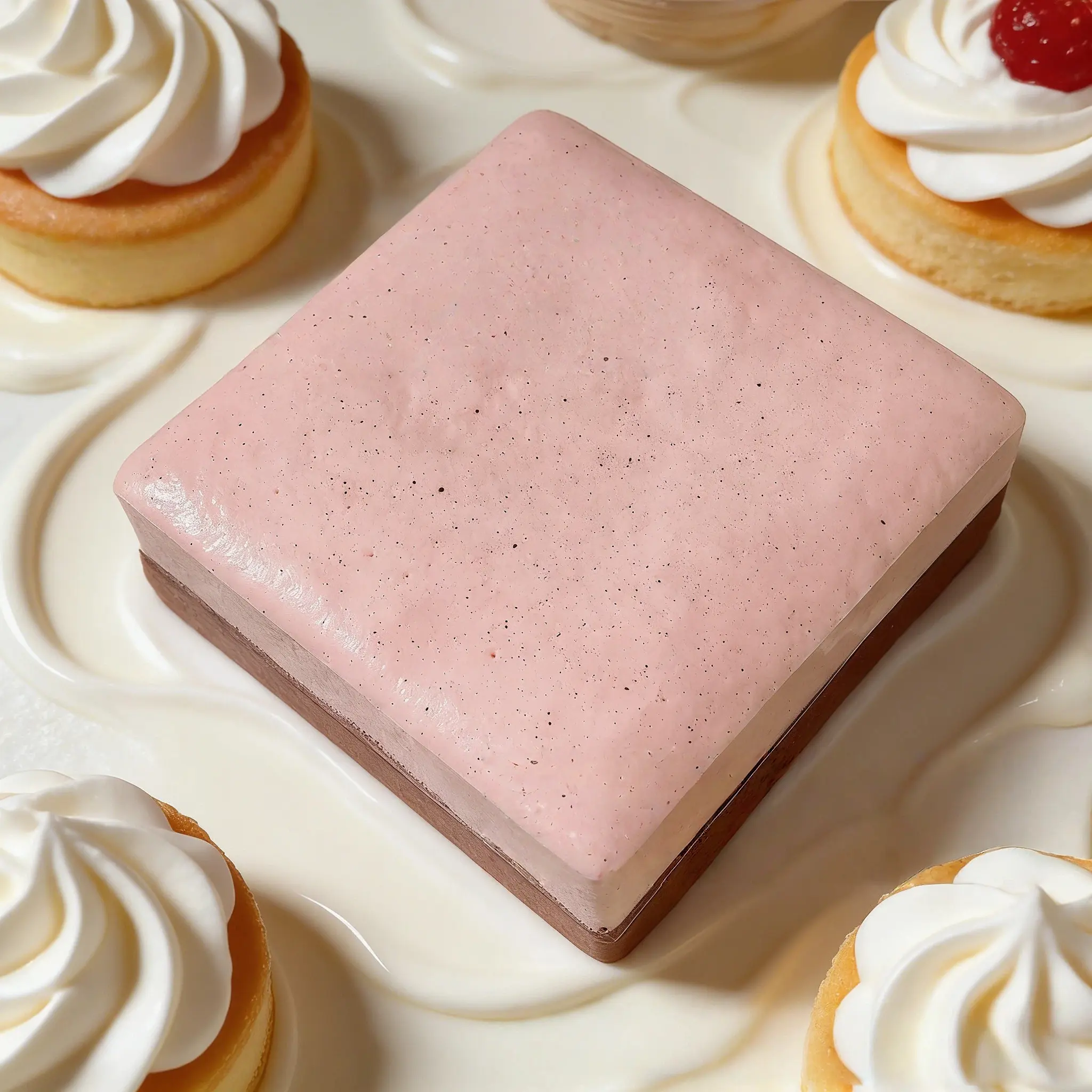 Strawberry Choco Squishy 9cm