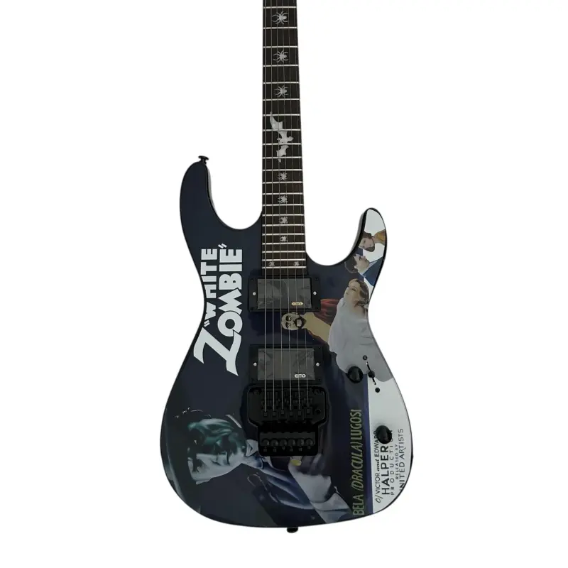 KH-WZ KIRK HAMMETT MODEL Electric Guitar  EMG Active Pickup Floydrose Vibrato