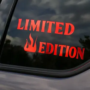 Chrome LIMITED EDITION Car Decal – Premium Reflective Sticker Buy 2, Get 1 Free (small)
