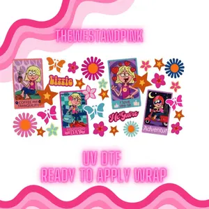 Lizzie UV DTF Cup wrap