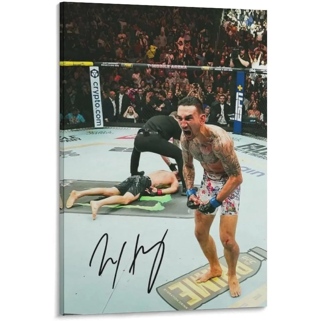 Max Holloway Canvas Poster Artworks Picture Print Poster Wall Art Painting Canvas Decor Home Posters Decorative