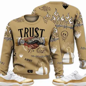 Low Mother Day 11s Outfit Sweatshirt, Trust No One Streetwear Unisex Sneaker Matching Shirts