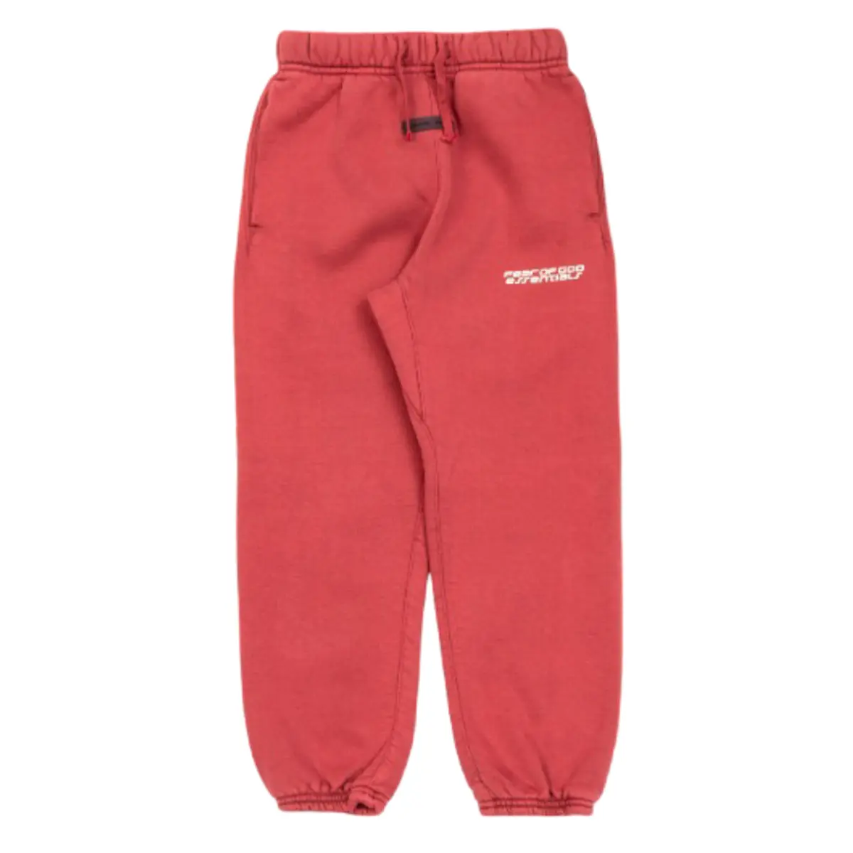 Fear of God Essentials Kids Classic Sweatpant Crimson Kid's Fashion Pants New