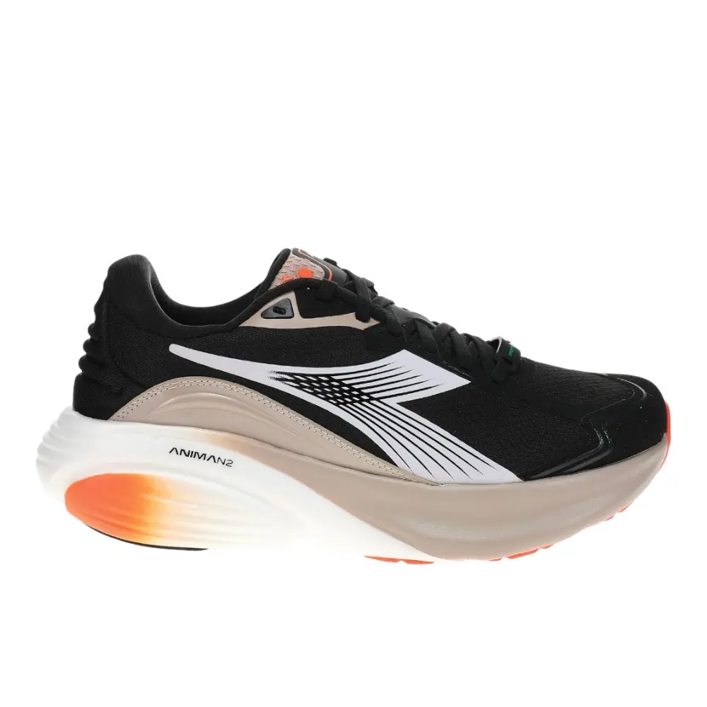 diadora Mens Atomo Star Running Sneakers Shoes - Black