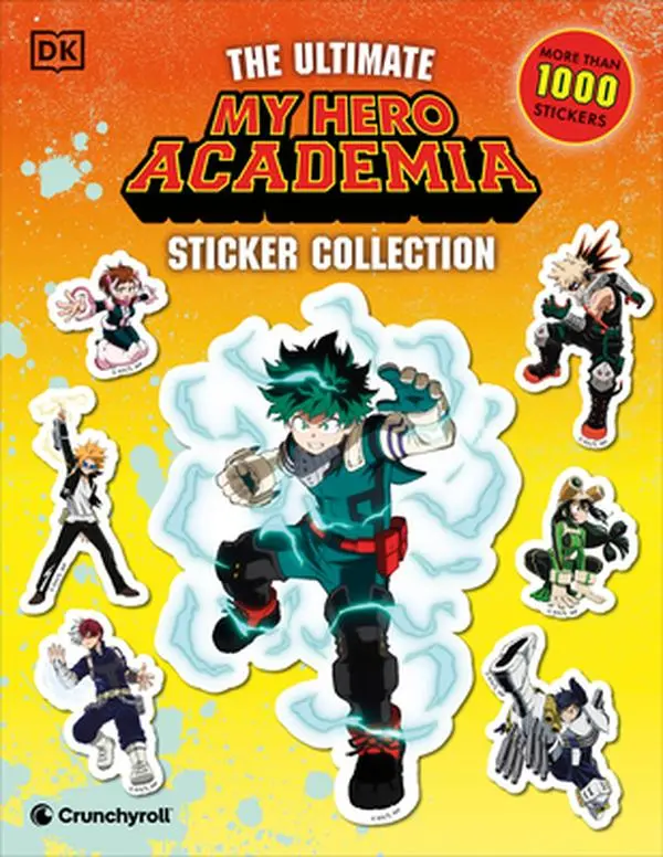 Official My Hero Academia Ultimate Safe Sticker Collection - DK Paperback Book with 1,000+ Stickers for Kids' Humanities & Social Sciences Reading