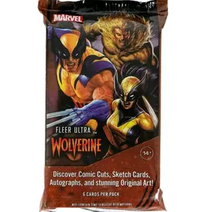 2024 Marvel Fleer Ultra Wolverine Hobby Pack (RIPPED LIVE)