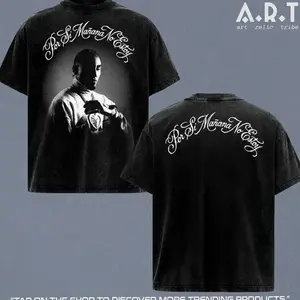 Omar Courtz Por Si Mañana No Estoy Washed Tee Vintage Acid Wash Oversized T Shirt, Latin Trap Reggaeton Album Tracklist Graphic, Fairy Aesthetic Artwork, Retro Y2K Streetwear Heavyweight Cotton Unisex Top, Music Fans Merch 8X1