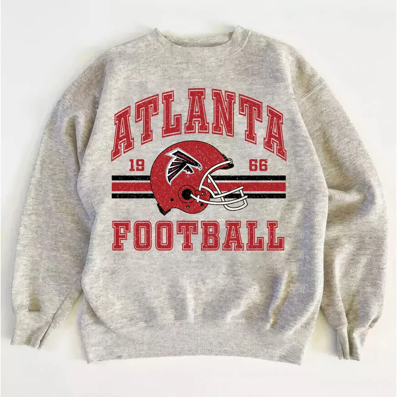 Falcons 90s Vintage Football Sweatshirt, Retro Game Day Crewneck Gift