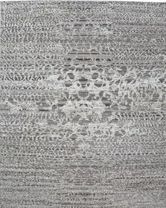 780 - Modern Indian Handmade Area Rug with an Abstract Design