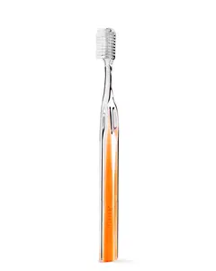crystal collection toothbrush - orange sunstone