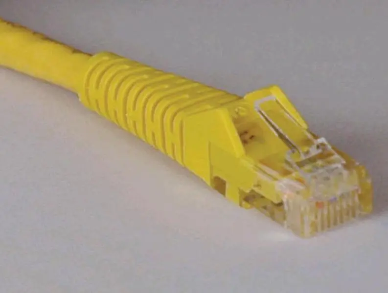 Tripp Lite 7Ft Cat6 Gigabit Copper Wire Network Cable, RJ45 Connector, High-Speed Data Transmission, Yellow Snagless Boot, Model N201-007-Yw