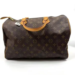 Pre-owned Louis Vuitton canvas Top Handle Bags Monogram Speedy 30 Handbag