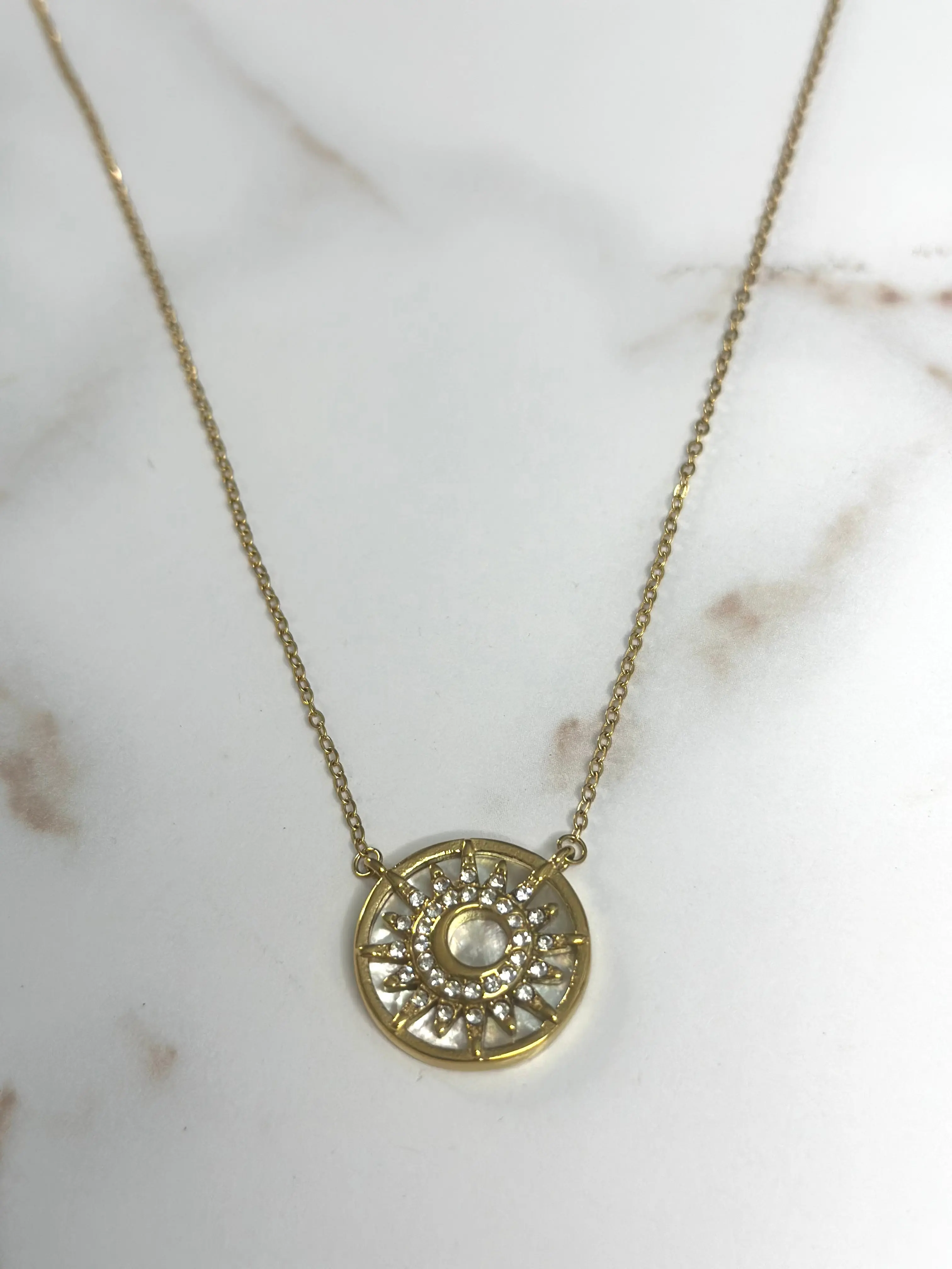 Starburst Opal necklace