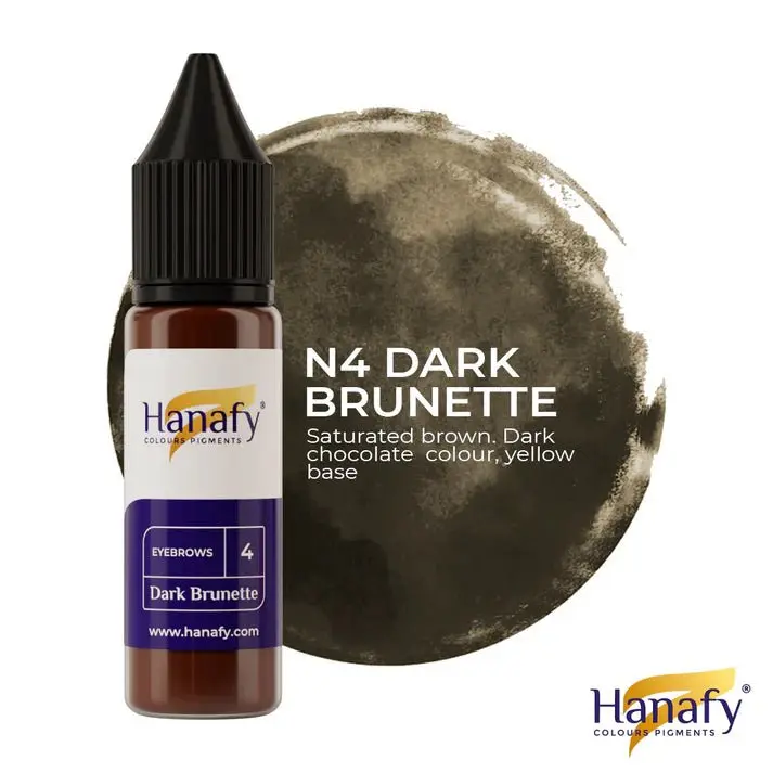 N4 Dark Brunette 15 ml - Hanafy Pigments