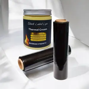 Black Label Lipo Thermogenic Cream & Osmotic Wrap Combo – Sweat Booster & Sauna Enhancement