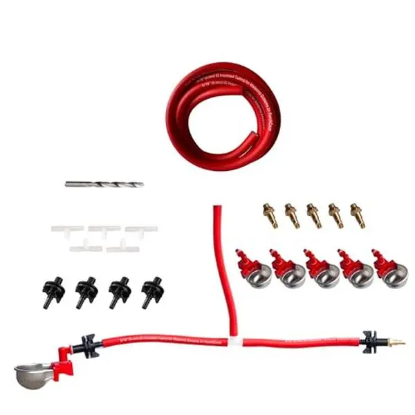 RAC Paws DIY Sip Station Watering System Starter Kit for Small Animals Garden Hose