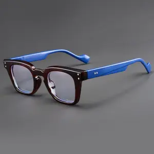 Retro Oversize Men Reading Glasses Women Elder Square Thicker Leg Frame Blocking Blue Lights Computer Presbyopic Eyewear New Year Gifts