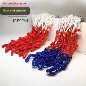 Professional Basketball Net, International Competition Grade, Thickened Durable Design, Indoor Outdoor Use, Perfect for Training and Practice