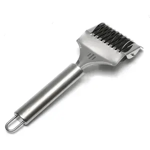 16x7x3.1cm High Grade Stainless Steel Noodle Lattice Roller Docker Dough Cutter Pasta Spaghetti Maker for Kitchen Cooking Tools Utensils Board