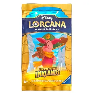 Disney Lorcana Into The Inklands Booster Pack! 12 cards!