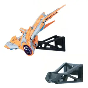 Wall Mount for Lego Marvel Guardians of The Galaxy Ship 76193 – Secure & Stylish Display for The Benatar, Easy Installation