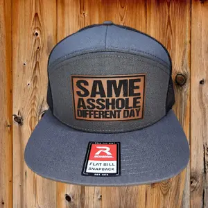 A$$ hole 7 panel hat