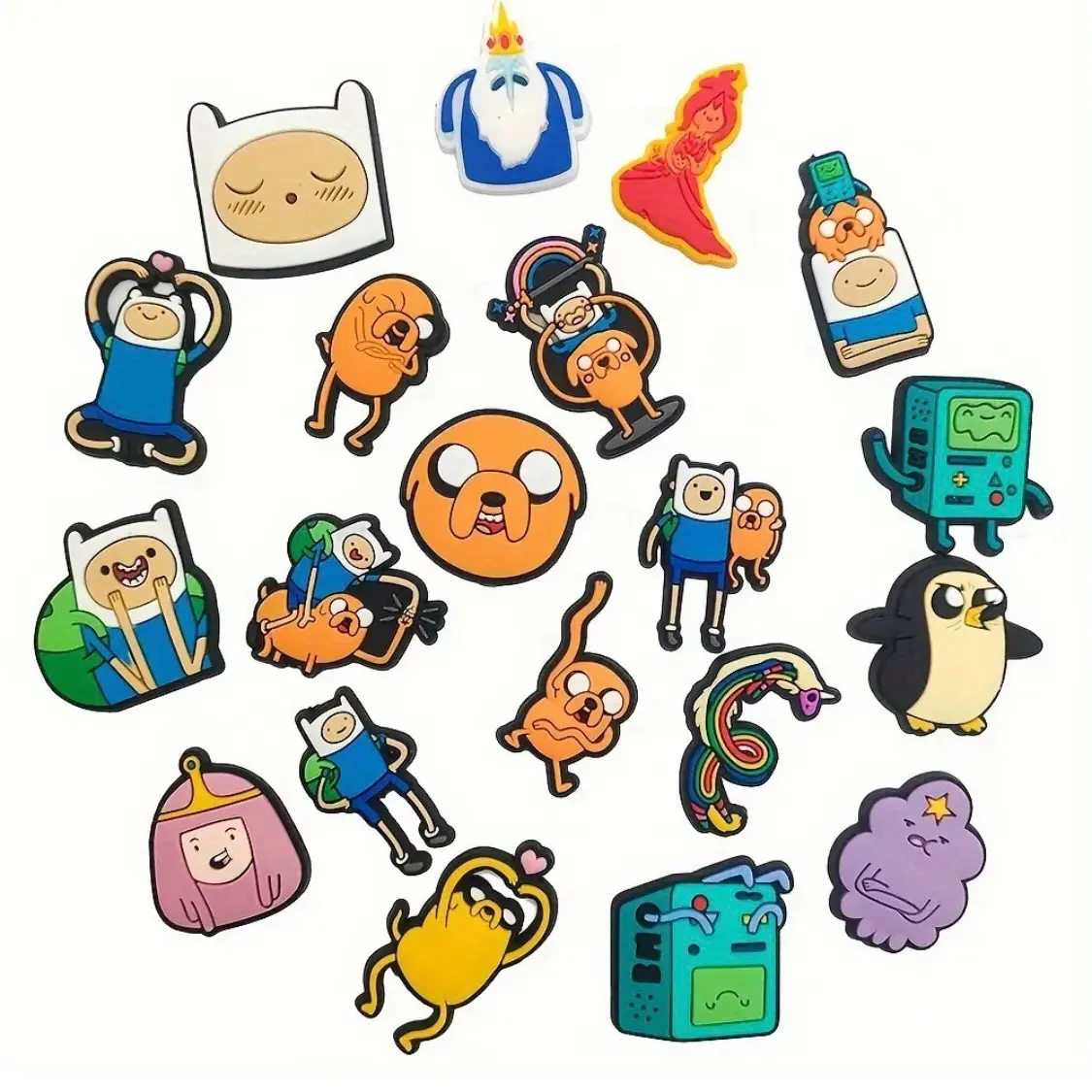 10 piece adventure T shoe charms decorations 10 piece adventure T shoe charms decorations