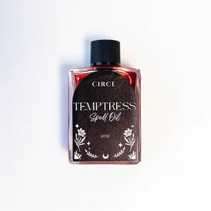Temptress Glamour Spell Oil 1/2 oz | Attract Attention & Adoration | Enchanting Anointing Oil | Spiritual Ritual & Magic Daily