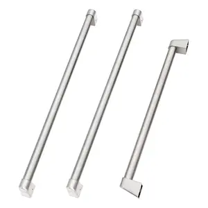 ZLINE 36 in. Built-In Refrigerator Helix Handles (Set of 3) in Stainless Steel (RBIVHZ-K-SS-36)
