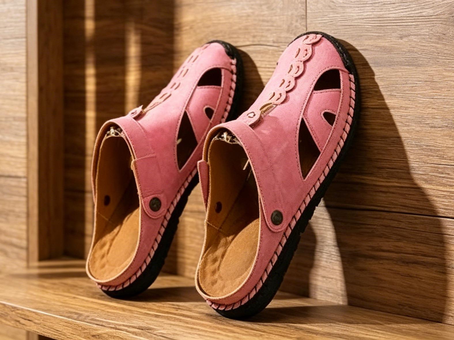 Summer Must-Have! Comfy 2-in-1 Leather Sandals