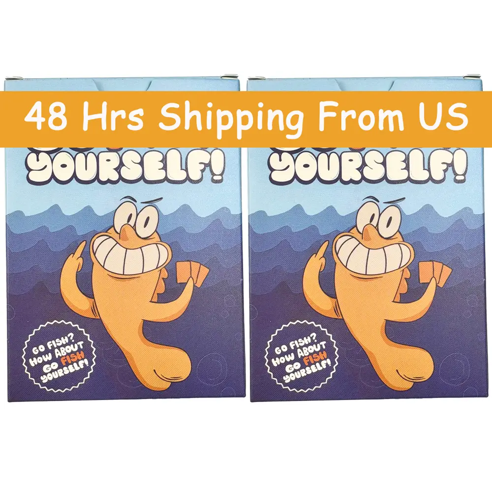 48her shiping from US-2 Pack F**** Your*self-The Go Fish Game of life's Little Humiliations-Adult 18+