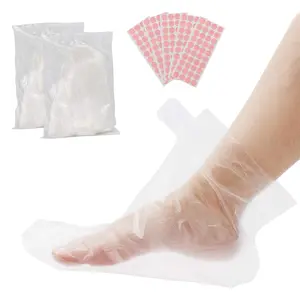 200pcs Larger & Thicker Paraffin Hand Liners, Paraffin Wax for Hands, Moisturizing Glove Hand Cover Plastic Pedicure Bags SPA Mitt for Paraffin Wax Machine Thermal Hot Wax thera-py