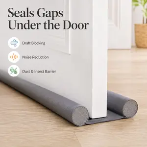 Under Door Draft Blocker Seal Strip, Single Pack Door Bottom Weather Stopper, Effective Noise & Cold Air Blocking Home Accessory, Home Essentials, dealsforyou, summerwins
